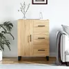 Image de vidaXL Buffet chêne sonoma 69,5x34x90 cm bois d'ingénierie