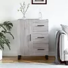 Image de vidaXL Buffet sonoma gris 69,5x34x90 cm bois d'ingénierie827946