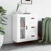 Image de vidaXL Buffet Blanc brillant 69,5x34x90 cm Bois d'ingénierie828014