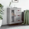 Image de vidaXL Buffet sonoma gris 69,5x34x90 cm bois d'ingénierie828018