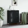 Image de vidaXL Vidaxl Buffet Noir 69,5x34x90 Cm Bois D'ingénierie