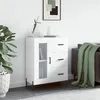 Image de vidaXL Buffet Blanc brillant 69,5x34x90 cm Bois d'ingénierie828054