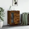 Image de vidaXL Buffet chêne fumé 69,5x34x90 cm bois d'ingénierie828057