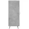 Image de vidaXL Buffet Gris bÃ©ton 34,5x34x90 cm Bois d'ingÃ©nierie