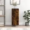 Image de vidaXL Buffet Chêne fumé 34,5x34x90 cm Bois d'ingénierie828513