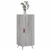 Image de vidaXL Vidaxl Buffet Sonoma Gris 34,5x34x90 Cm Bois D'ingénierie