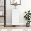 Image de vidaXL Buffet blanc 34,5x34x90 cm bois d'ingÃ©nierie