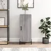 Image de vidaXL Buffet Sonoma gris 34,5x34x90 cm Bois d'ingénierie828554