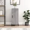 Image de vidaXL Buffet Sonoma gris 34,5x34x90 cm Bois d'ingÃ©nierie