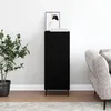 Image de vidaXL Buffet Noir 34,5x34x90 cm Bois d'ingÃ©nierie