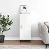 Image de vidaXL Buffet Blanc brillant 34,5x34x90 cm Bois d'ingénierie828558