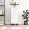 Image de vidaXL Buffet blanc 34,5x34x90 cm bois d'ingénierie828564