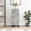 Image de vidaXL Buffet Gris béton 34,5x34x90 cm Bois d'ingénierie828568