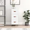 Image de vidaXL Buffet blanc 34,5x34x90 cm bois d'ingénierie828572