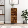 Image de vidaXL Buffet Chêne fumé 34,5x34x90 cm Bois d'ingénierie828577