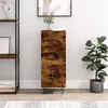 Image de vidaXL Buffet Chêne fumé 34,5x34x90 cm Bois d'ingénierie828601