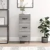 Image de vidaXL Buffet Sonoma gris 34,5x34x90 cm Bois d'ingénierie828602