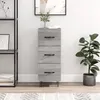 Image de vidaXL Buffet Sonoma gris 34,5x34x90 cm Bois d'ingÃ©nierie