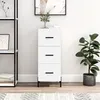 Image de vidaXL Buffet blanc 34,5x34x90 cm bois d'ingÃ©nierie