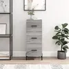 Image de vidaXL Buffet Sonoma gris 34,5x34x90 cm Bois d'ingénierie828618