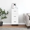 Image de vidaXL Buffet blanc 34,5x34x90 cm bois d'ingÃ©nierie
