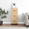 Image de vidaXL Buffet Chêne sonoma 34,5x34x90 cm Bois d'ingénierie828623