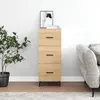 Image de Vidaxl Buffet ChÃªne Sonoma 34,5x34x90 Cm Bois D'ingÃ©nierie