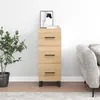 Image de vidaXL Buffet Chêne sonoma 34,5x34x90 cm Bois d'ingénierie828631