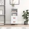 Image de vidaXL Buffet blanc 34,5x34x90 cm bois d'ingÃ©nierie