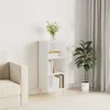 Image de vidaXL Buffet blanc brillant 34,5x32,5x90 cm bois d'ingÃ©nierie