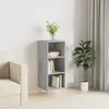 Image de vidaXL Buffet gris béton 34,5x32,5x90 cm bois d'ingénierie828720