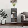 Image de vidaXL Buffet gris bÃ©ton 34,5x32,5x90 cm bois d'ingÃ©nierie