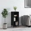 Image de vidaXL Buffet noir 34,5x32,5x90 cm bois d'ingénierie828741