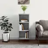 Image de vidaXL Buffet gris bÃ©ton 34,5x32,5x90 cm bois d'ingÃ©nierie