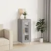 Image de vidaXL Buffet Sonoma gris 34,5x34x90 cm Bois d'ingÃ©nierie