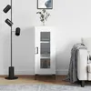 Image de vidaXL Buffet blanc 34,5x34x90 cm bois d'ingénierie828796