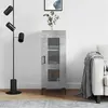 Image de vidaXL Buffet Gris béton 34,5x34x90 cm Bois d'ingénierie828800