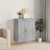 Image de vidaXL Buffet gris béton 69,5x34x90 cm bois d'ingénierie830184