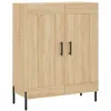 Image de vidaXL Buffet chêne sonoma 69,5x34x90 cm bois d'ingénierie