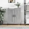 Image de vidaXL Buffet sonoma gris 69,5x34x90 cm bois d'ingénierie