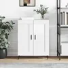 Image de vidaXL Buffet Blanc brillant 69,5x34x90 cm Bois d'ingénierie830214