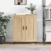 Image de vidaXL Buffet chêne sonoma 69,5x34x90 cm bois d'ingénierie
