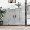 Image de vidaXL Buffet gris bÃ©ton 69,5x34x90 cm bois d'ingÃ©nierie