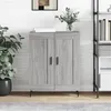 Image de vidaXL Buffet sonoma gris 69,5x34x90 cm bois d'ingénierie