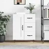 Image de vidaXL Buffet blanc 69,5x34x90 cm bois d'ingénierie830252