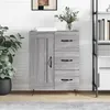Image de vidaXL Buffet sonoma gris 69,5x34x90 cm bois d'ingénierie
