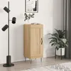 Image de vidaXL Buffet Chêne sonoma 34,5x34x90 cm Bois d'ingénierie