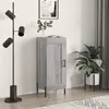 Image de vidaXL Buffet Sonoma gris 34,5x34x90 cm Bois d'ingénierie830458