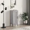 Image de vidaXL Buffet Sonoma gris 34,5x34x90 cm Bois d'ingÃ©nierie