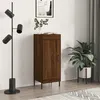 Image de vidaXL Buffet Chêne marron 34,5x34x90 cm Bois d'ingénierie830459